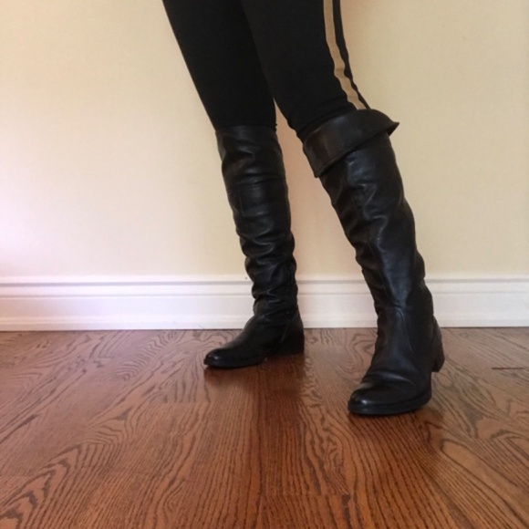 🖤 GEOX Leather Over-the-Knee Boots, size 10 - Picture 8 of 9
